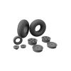 Zestaw kół do Supermarine Spitfire Mk I–V – opona Block Tread – skala 1:33